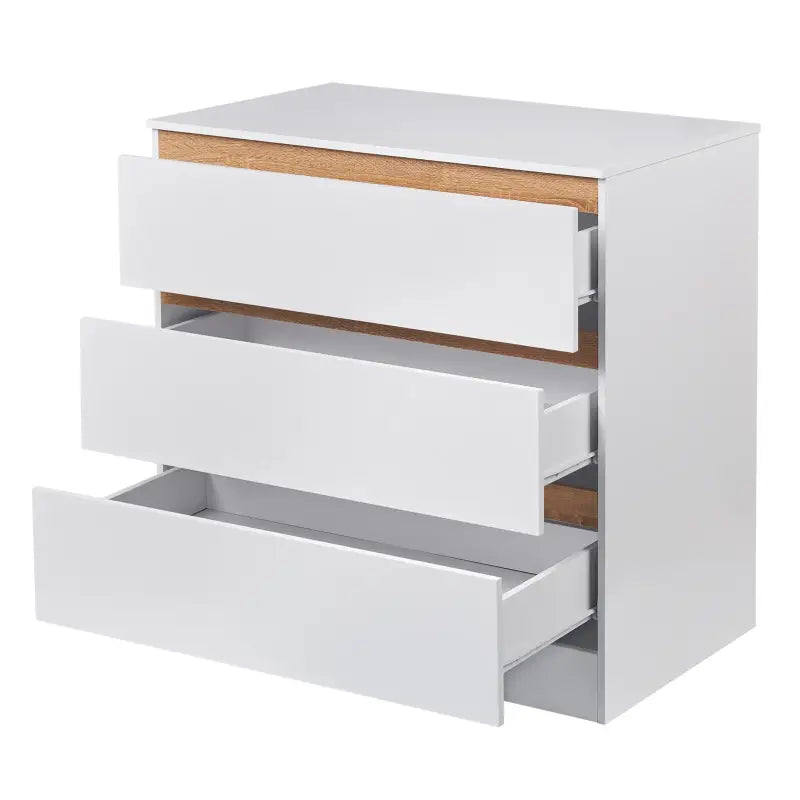 BukkitBow - Baby Verschoontafel met 3 Laden - Dressoir