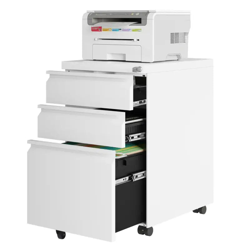 BukkitBow - Archiefkast met Slot - Opbergruimte met 3 Lades