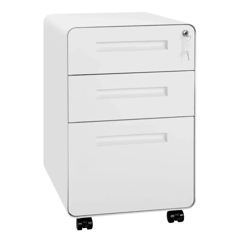 BukkitBow - Archiefkast op Wielen met Slot - Met Ronde