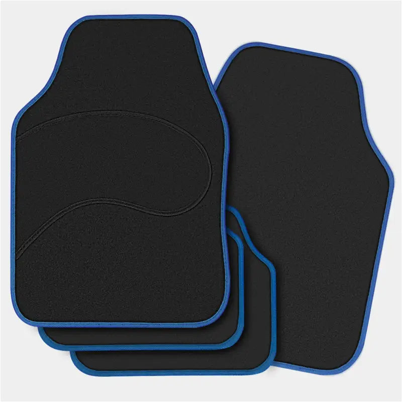 BukkitBow Automatten Set met tapijt en PP-stof, universeel waterafstotend voor- en achtermatten in een auto.