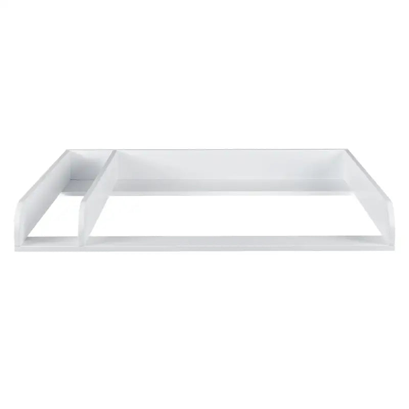 BukkitBow baby verschoontafel los opzetstuk voor commode, grijs of wit, 80x74,5x8,5 cm, geschikt voor baby's en peuters
