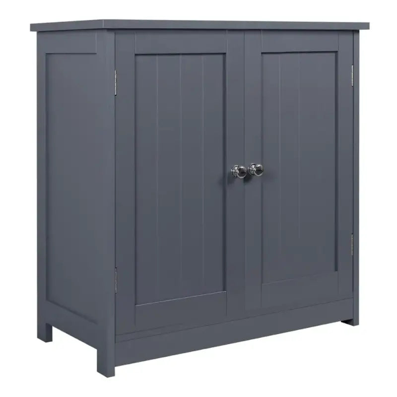 BukkitBow badkamermeubel van 60x60x30cm met stevige, waterbestendige wastafelkast en gootsteen kast in modern design.