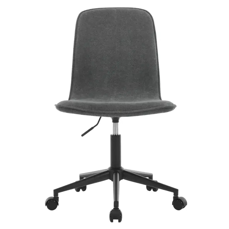 BukkitBow comfortabele bureaustoel met zachte badstof bekleding, verstelbare hoogte en ergonomisch ontwerp voor comfortabel werken.