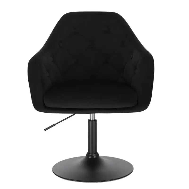 Luxe barkruk van BukkitBow met kunstleer of fluweel, verchroomd staal, verstelbaar en draaibaar, zithoogte 46,5-62,5 cm.
