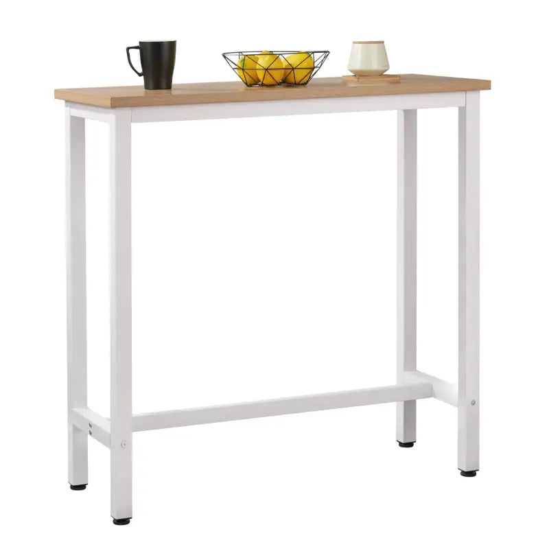 Luxe BukkitBow bartafel voor binnen en buiten, metalen rechthoekige bar met afmetingen 100x40x100 cm, geschikt voor diverse ruimtes
