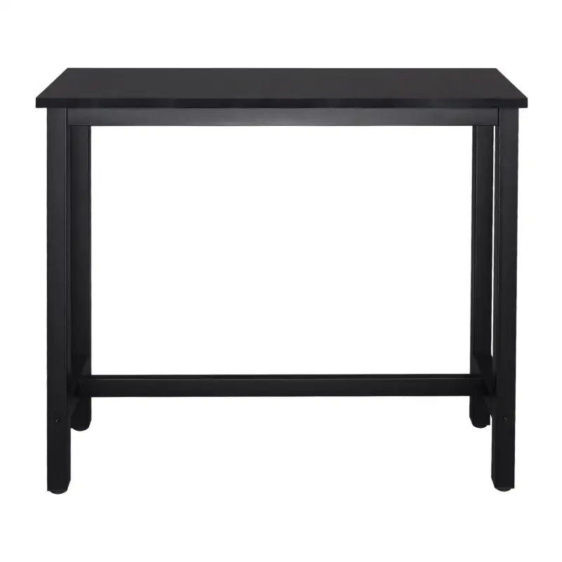Luxe metalen rechthoekige bartafel BukkitBow, geschikt voor binnen en buiten, 120x40x100 cm, modern design