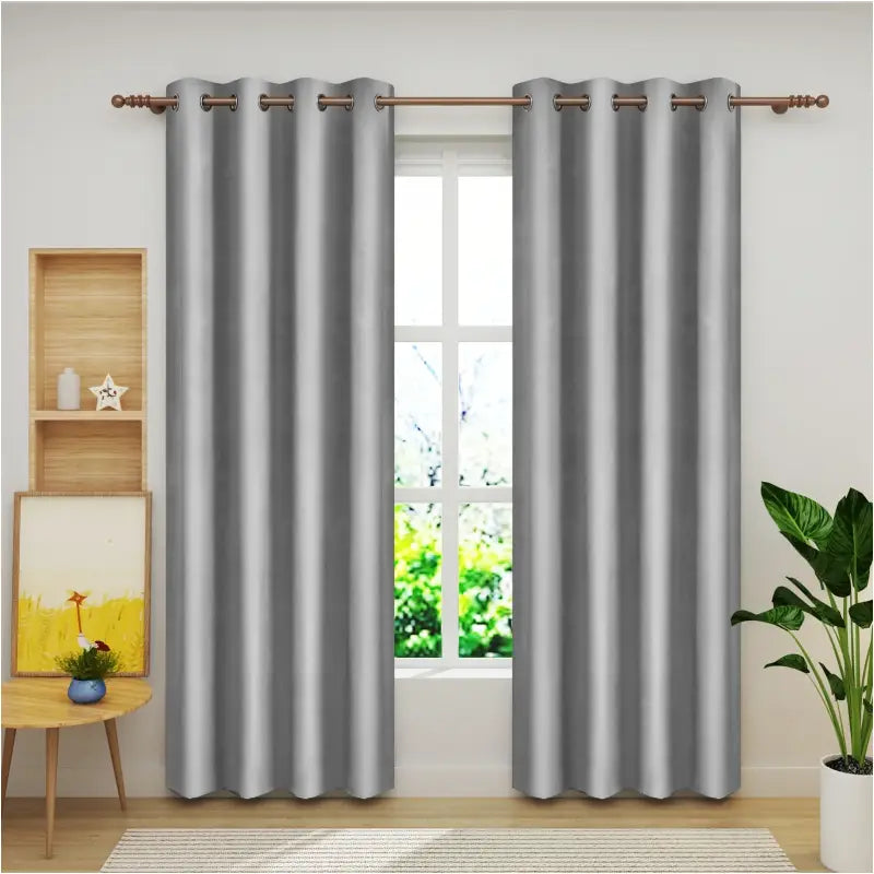 Luxe verduisteringsgordijnen van BukkitBow, fluweel, dubbel geweven, 140cm breed, in verschillende lengtes, elegant en zacht.