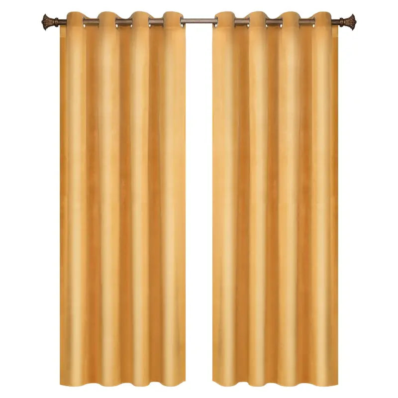 Luxe verduisteringsgordijn van BukkitBow met fluwelen dubbel geweven stof, 140cm breed en in diverse lengtes.