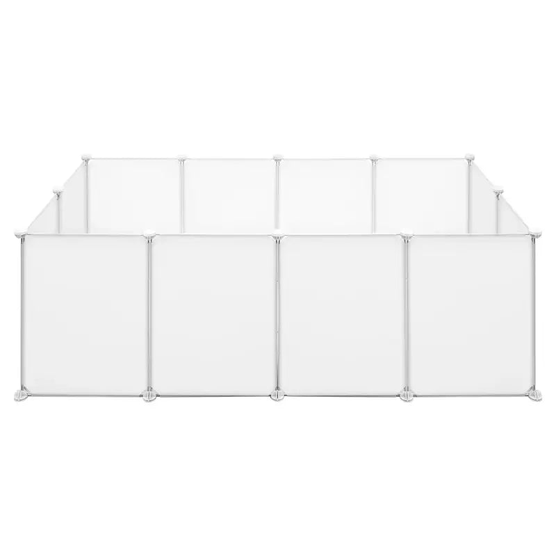 Modulaire BukkitBow huisdierenren voor hamsters, konijnen, honden en katten, 72x142x45cm, geschikt voor binnen en buiten.