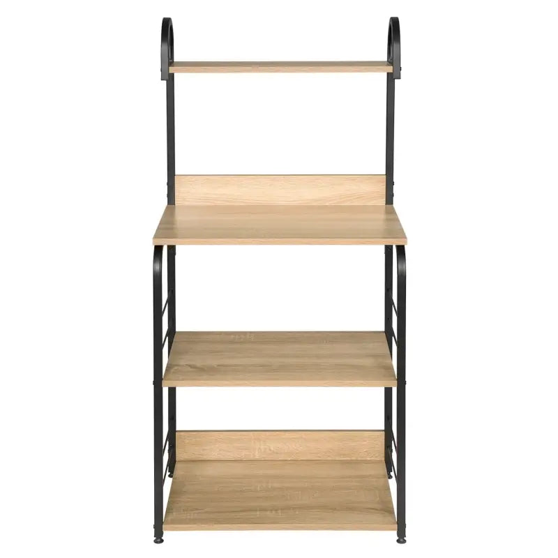 Stevige BukkitBow boekenkast met voldoende opslag, afmetingen 60x40x125,5 cm, gemaakt van duurzaam materiaal.