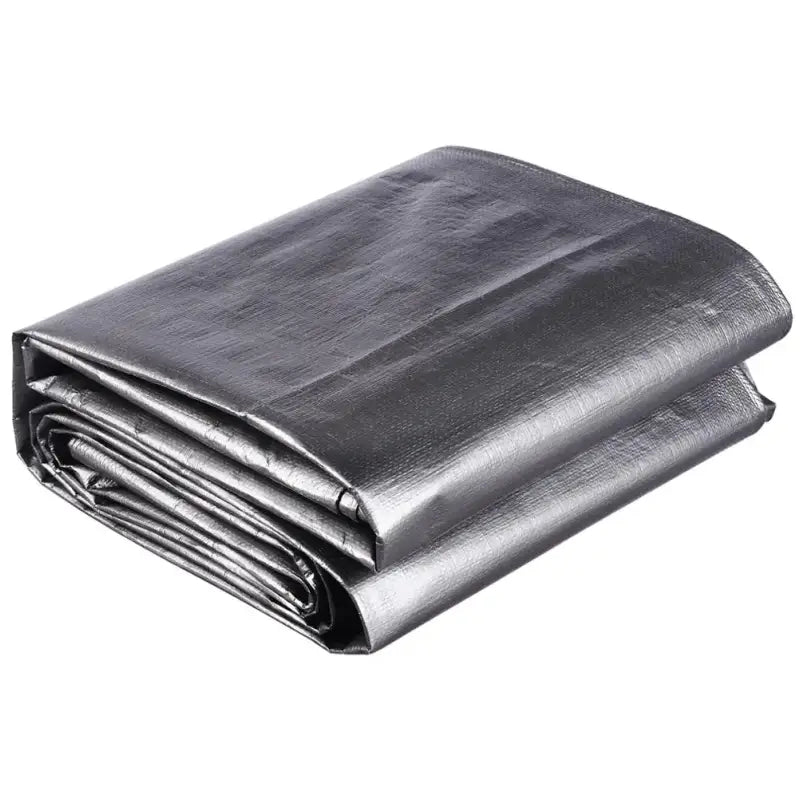 BukkitBow PE dekzeil 280g/m², waterdicht, UV-bestendig met versterkte randen en metalen oogjes, geschikt voor veelzijdig gebruik.
