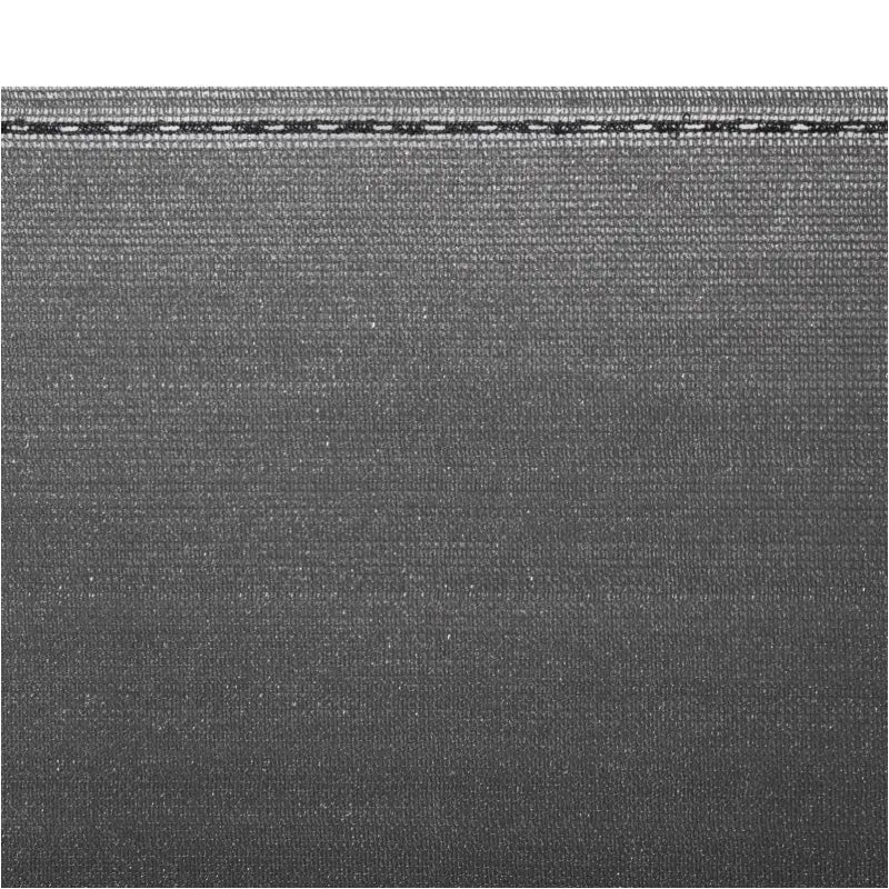 BukkitBow privacy scherm Antraciet 150g/m² met 85% schaduwendheid, temperatuurbestendig en inclusief kabelbinders.