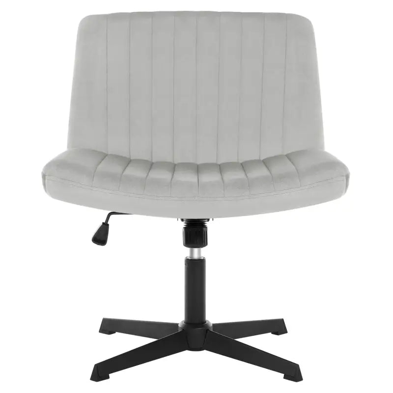 BukkitBow relaxstoel met verstelbare rugleuning en 360° draaibaar, bekleed met fluweel of kunstleer, comfortabel en stijlvol.
