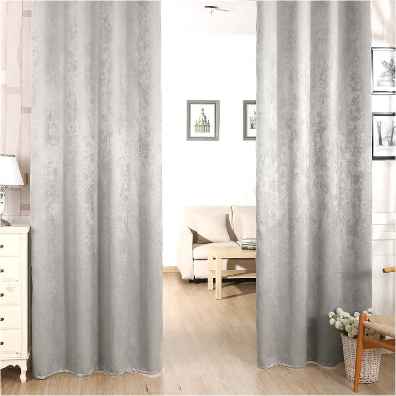BukkitBow verduisterende gordijnen van 100% polyester met damast look, dik en set van 2 in verschillende maten, geschikt voor raamdecoratie.