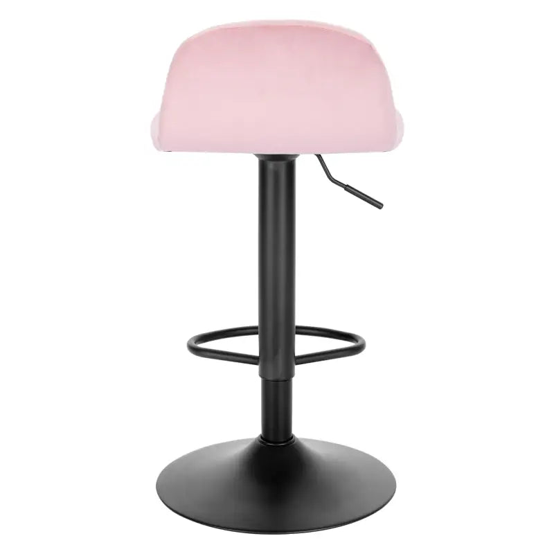 BukkitBow - Moderne Barkruk - Fluweel en Metaal