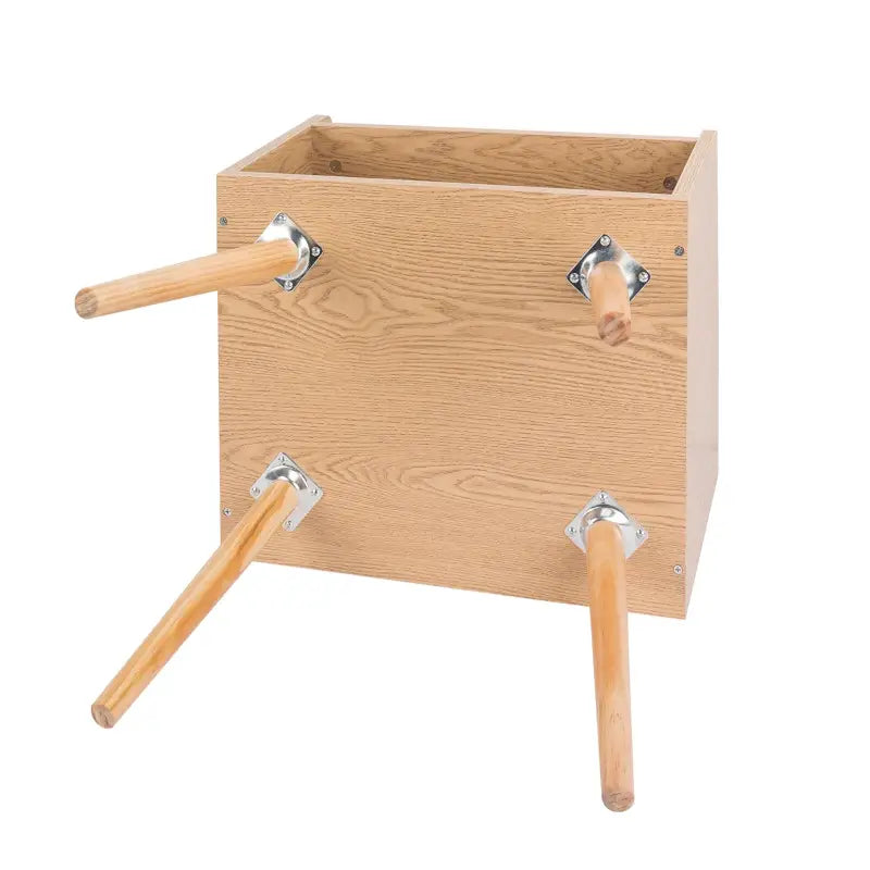 BukkitBow - Nachtkastje - MDF en Massief Hout - Licht