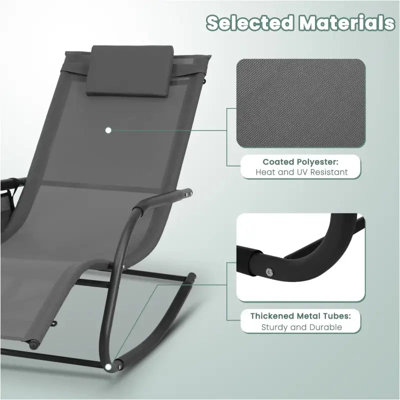 BukkitBow - Tuin Ligstoel / Ligbank - Schommelstoel