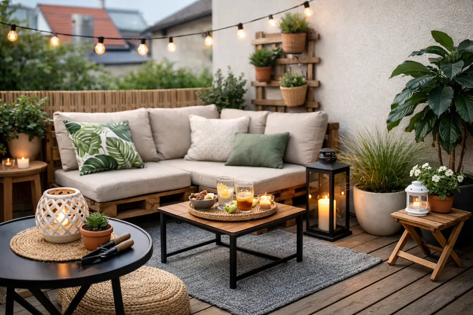 Klein terras budget make-over in 7 slimme stappen
