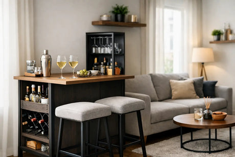 Barmeubel voor kleine woonkamer kiezen