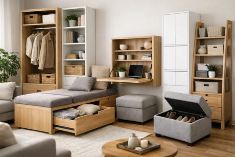 10 beste opbergmeubels kleine ruimtes
