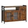 Industrieel BukkitBow dressoir met verstelbare planken, keukenkast met modern design en houten afwerking.