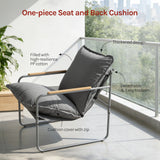 Moderne BukkitBow balkonset met glazen tafel en 2 bijpassende stoelen voor terras of balkon, stijlvolle tuinset.