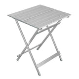 BukkitBow aluminium inklapbare campingtafel, lichtgewicht en duurzaam, 50,5x46,5x60cm, ideaal voor kamperen en outdoor gebruik