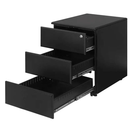 BukkitBow - Archiefkast met Slot - Opbergruimte met 3 Lades