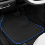 BukkitBow Automatten set met tapijt en PP-stof voor- en achtermatten, universeel en waterafstotend voor auto-interieur