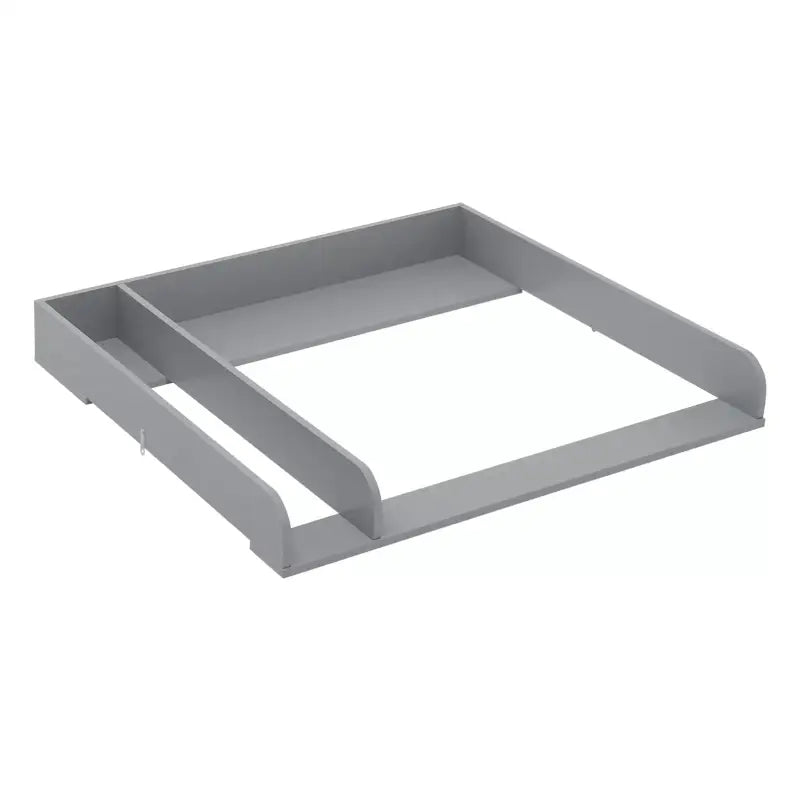 BukkitBow baby verschoontafel los opzetstuk voor commode in grijs of wit, 80x74,5x8,5 cm, geschikt voor baby's.