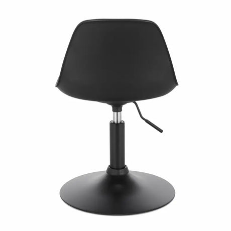 BukkitBow barkruk met PU en metalen basis, verstelbaar in hoogte, 360° draaibaar en antislip voetsteun, zithoogte 40-50cm.