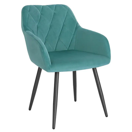 BukkitBow eetkamerstoel met ergonomisch ontwerp, grote zitting en stabiele constructie, zithoogte 46,5 cm, comfortabele eetkamerstoel