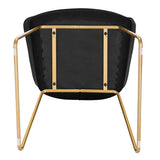 BukkitBow eetkamerstoel in fluweel of kunstleer, ergonomisch en stevig, 82,5 cm hoog, multifunctioneel en comfortabel.