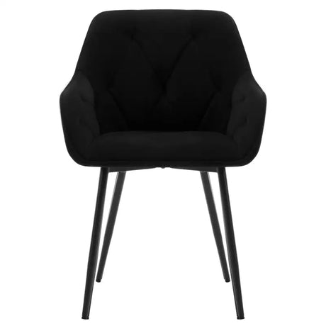 BukkitBow eetkamerstoel met ergonomisch ontwerp, stevige constructie en veelzijdig gebruik, 56x53x83,5 cm, in een moderne eetkamer.