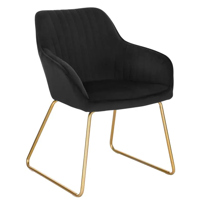 BukkitBow eetkamerstoel met ergonomisch ontwerp, comfortabele zitting, vloerbescherming en multifunctioneel gebruik, 82,5 cm hoog.