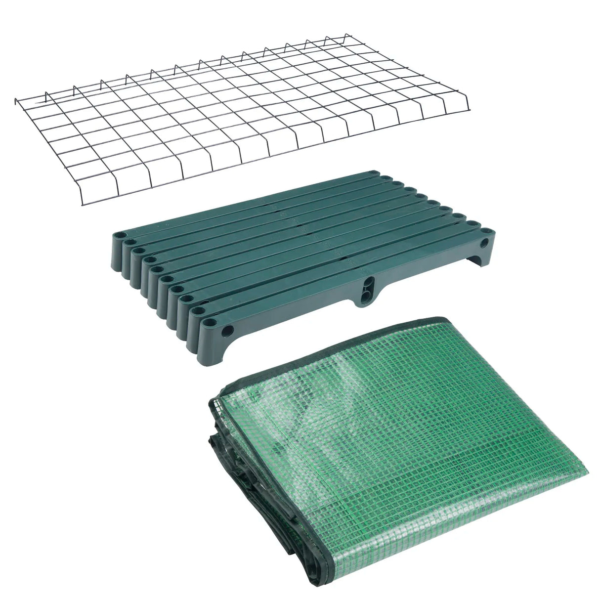 BukkitBow compacte foliekas met 4 niveaus, UV-bestendig en windvast voor tuinplantbescherming