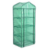 BukkitBow compacte foliekas met 4 niveaus, UV-bestendig en windvast, ideaal voor tuinplantbescherming.
