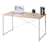 BukkitBow computertafel bureau van spaanplaat en metaal, 120x60x70cm, geschikt voor kantoor of thuiswerkruimte