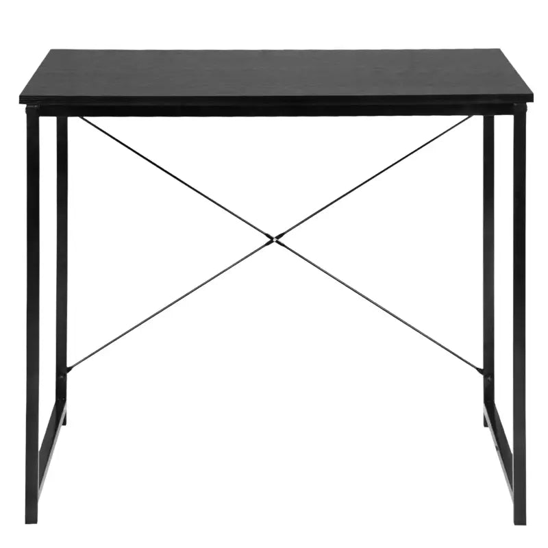 BukkitBow computertafel bureau van spaanplaat en metaal, 80x60x70cm, geschikt voor kantoor of thuisgebruik