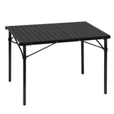 BukkitBow draagbare campingtafel met 60kg draagvermogen, lichtgewicht van 5,2kg, opvouwbaar met draagtas, afmetingen 104x69x70cm