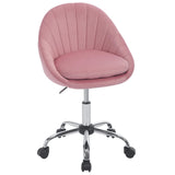 BukkitBow ergonomische bureaustoel en kaptafelstoel met wielen, zwart, comfortabel zitvlak en verstelbare armleuningen.