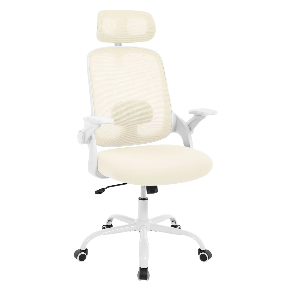BukkitBow ergonomische bureaustoel met mesh bekleding en lendensteun voor comfortabel zitten en goede rugondersteuning