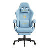BukkitBow ergonomische gamestoel met microvezel bekleding, verstelbare voetsteun en rugleuning voor comfortabel werken en gamen