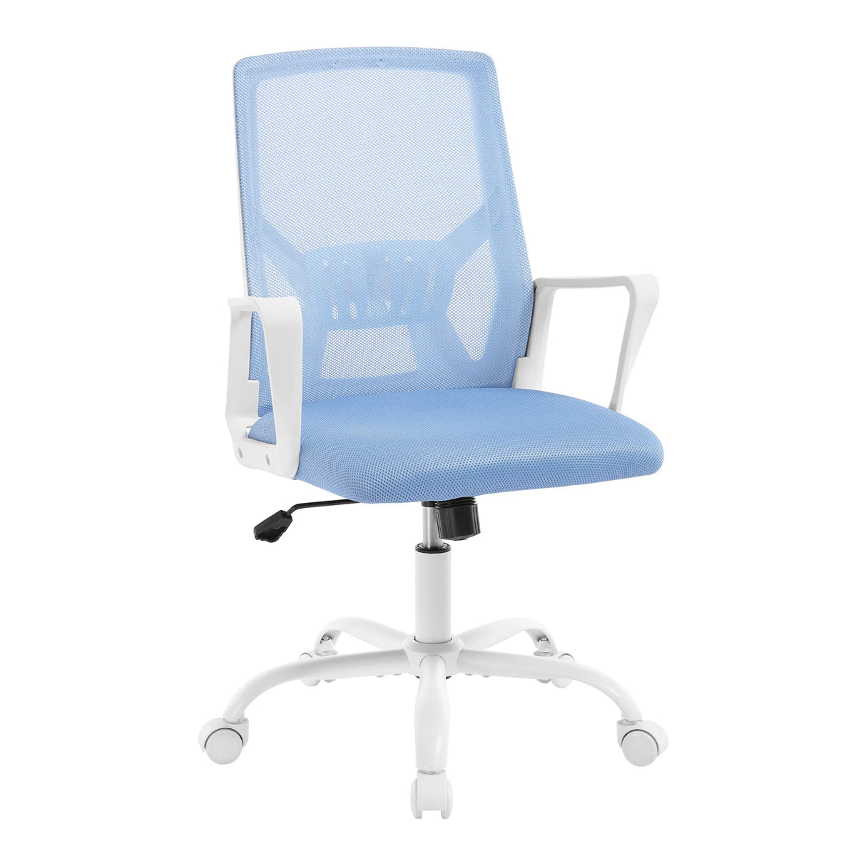 BukkitBow ergonomische gamestoel met mesh stof, inklapbaar ontwerp, verstelbare armleuningen en comfortabele zithouding.