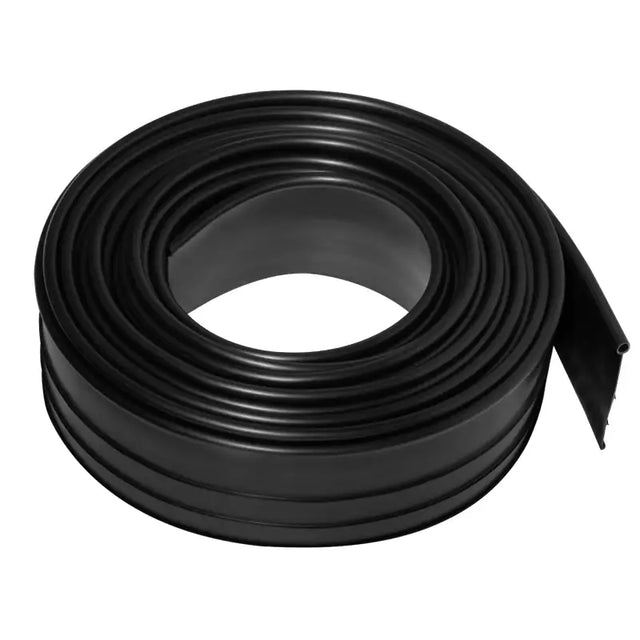 Flexibele kunststof gazonrand van BukkitBow, buigbaar en op maat te knippen, inclusief verbindingspinnen, 600 cm lang.
