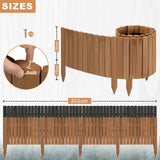 Flexibele houten gazonrand van BukkitBow, FSC Dennenhout, 203cm lang, geschikt voor tuinafbakening en tuinontwerp.