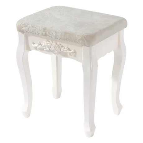 Vintage BukkitBow gewatteerde kruk met patroon, geschikt als piano- of make-upkruk, 40x30x50cm, decoratief en comfortabel.