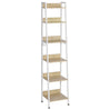 Industrieel ladderrek boekenkast van BukkitBow met 6 planken, 4 haken en metalen constructie voor gezellige opbergruimte