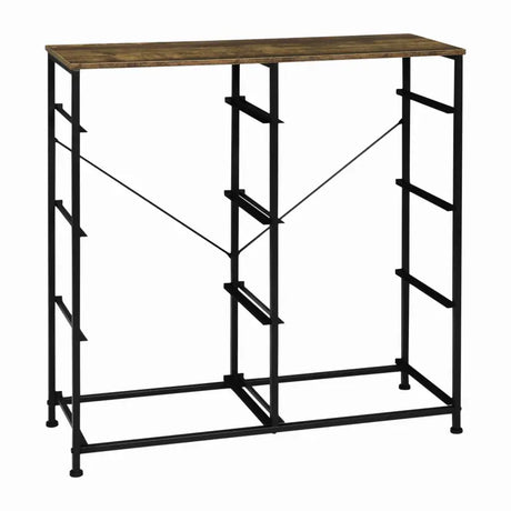 BukkitBow industrieel ladekast van gefabriceerd hout en metaal met 8 stoffen lades, multifunctioneel en robuust design