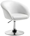 Luxe BukkitBow barkruk met kunstleer, linnen of fluweel, verchroomd staal, verstelbaar en ergonomisch, zithoogte 44-57 cm.